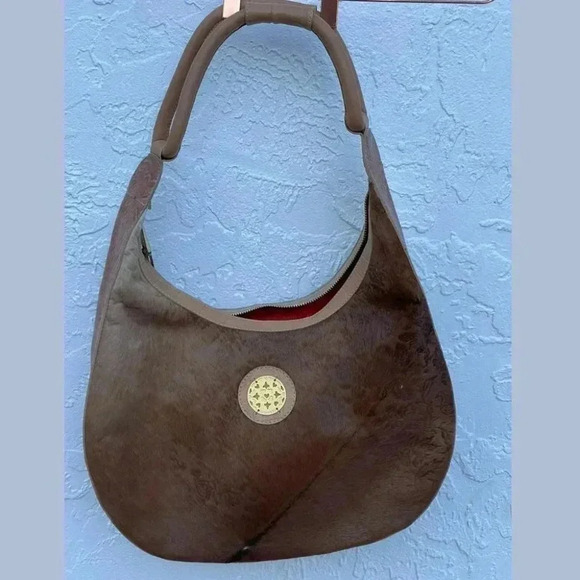 Sanangel Womens Boho Style Three Leather Texture Shoulder Bag Brown - Picture 4 of 16